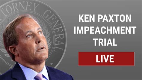 State audit requested for 'total cost' of Ken Paxton impeachment trial